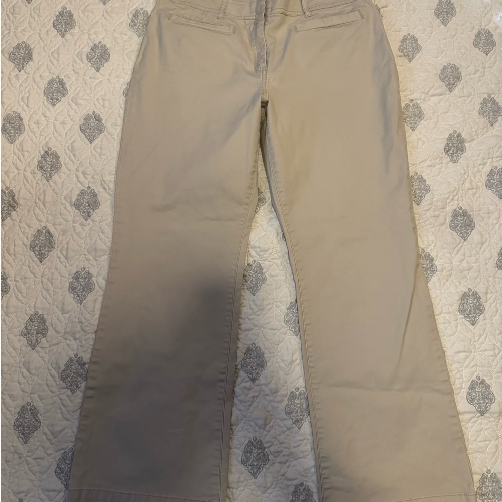 Tommy Hilfiger Women's Beige Flare Pants SKU022